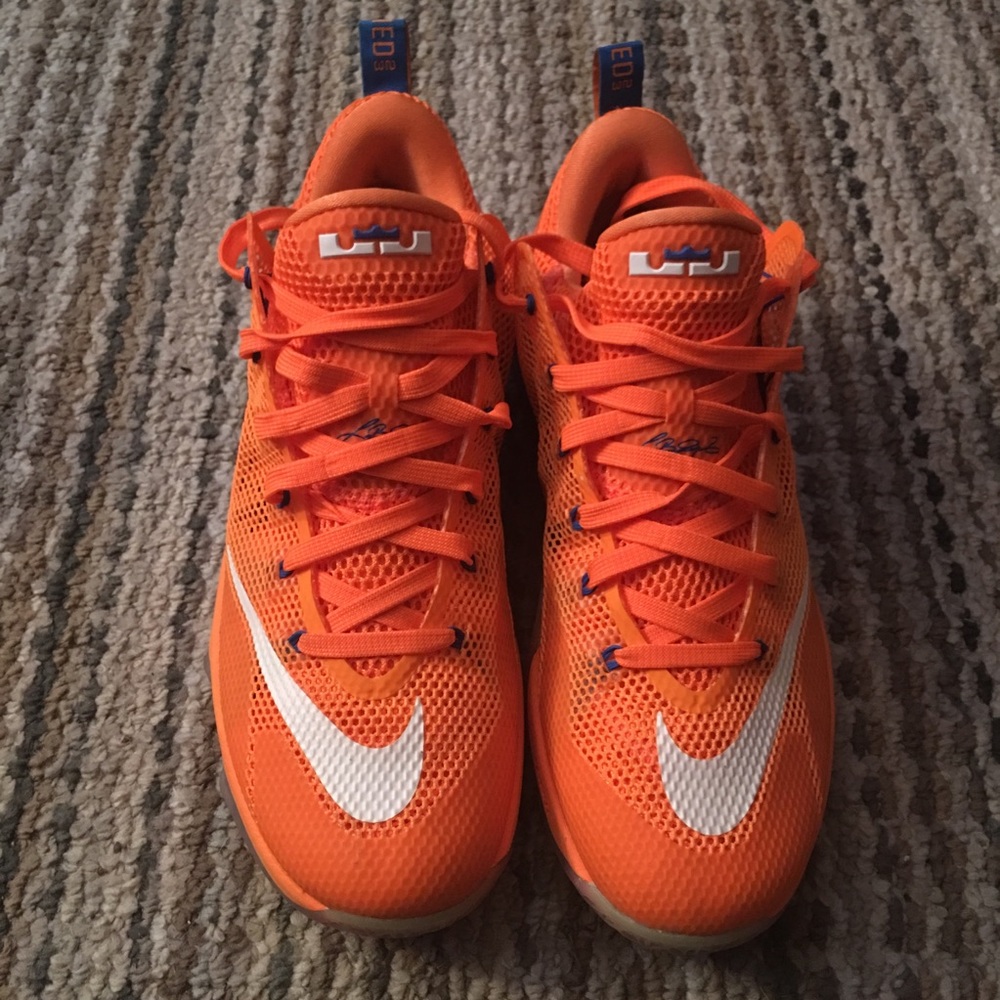 Nike Lebron 12 Low Bright Citrus Size 10 - Picture 2 of 8